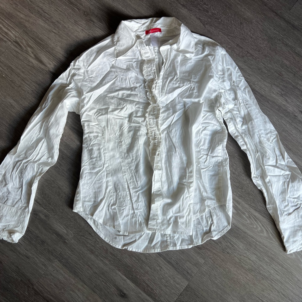 Anne Klein White Blouse